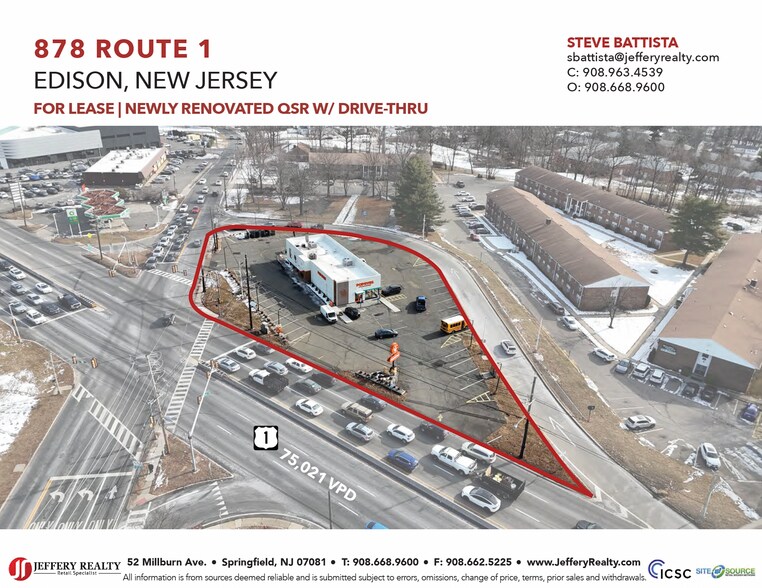 878 Route 1, Edison, NJ à louer - Photo du bâtiment - Image 2 de 6