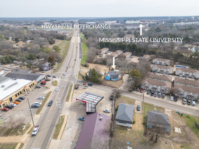 128 Old West Point Rd, Starkville, MS for sale - Aerial - Image 2 of 21