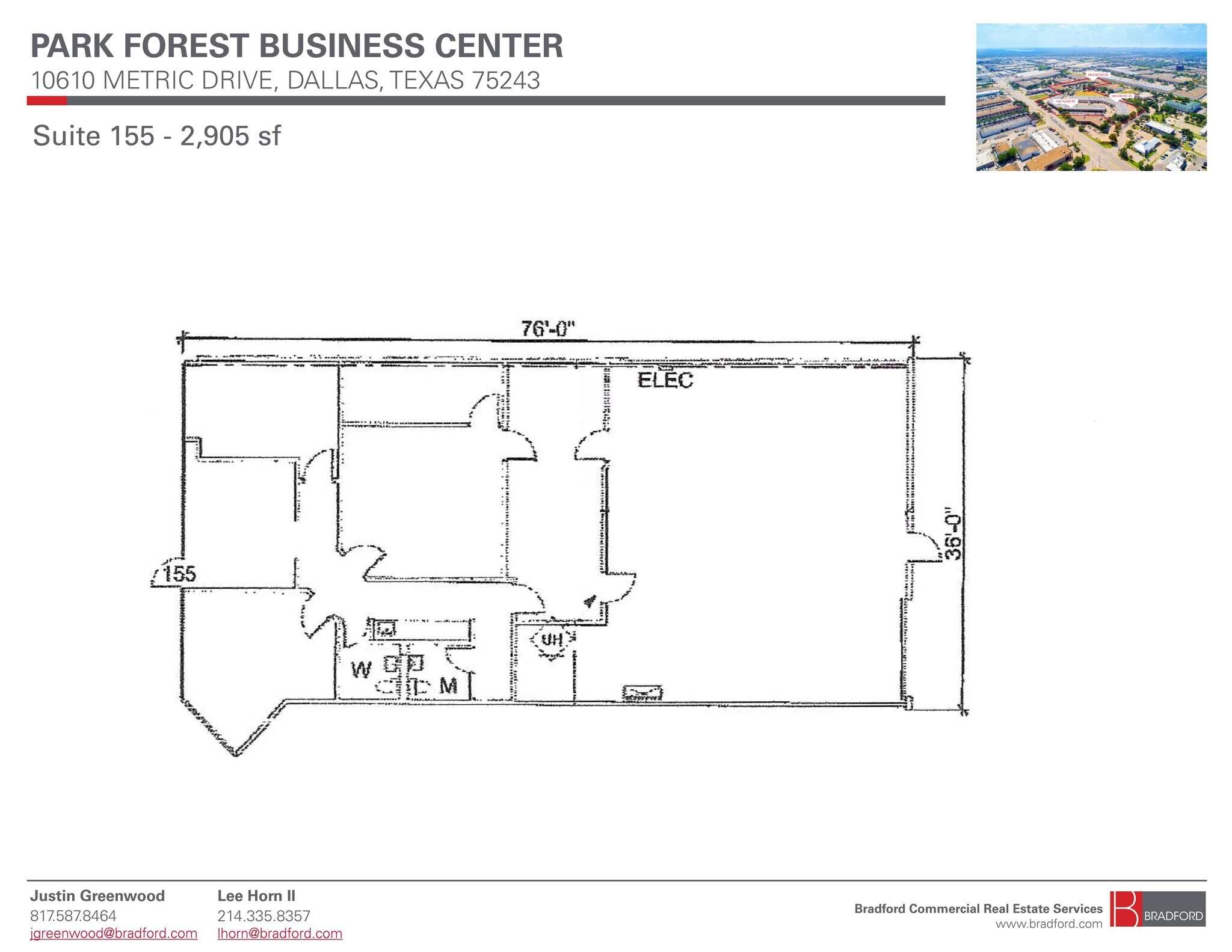 11601 Plano Rd, Dallas, TX à louer Plan de site- Image 1 de 2