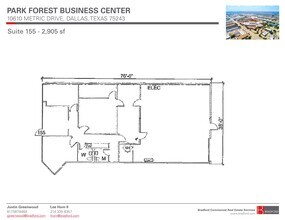 11601 Plano Rd, Dallas, TX à louer Plan de site- Image 1 de 2