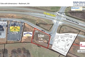 1444 Chattahoochee Dr, Rockmart, GA à vendre - Plan de site - Image 1 de 1