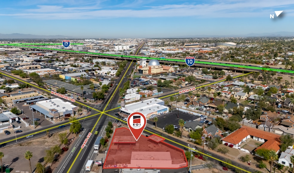 1352 N Grand Ave, Phoenix, AZ à louer - Photo du bâtiment - Image 2 de 5