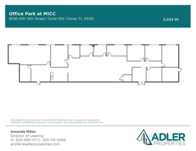 7925 NW 12th St, Doral, FL for lease Floor Plan- Image 1 of 1