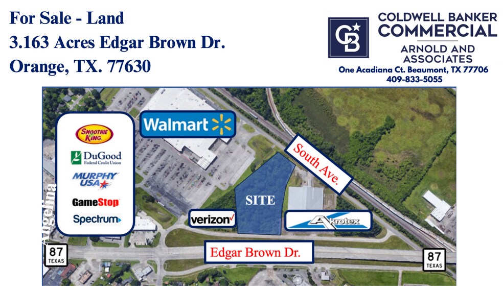 000 Edgar Brown Dr, Orange, TX à vendre - Photo du bâtiment - Image 2 de 6