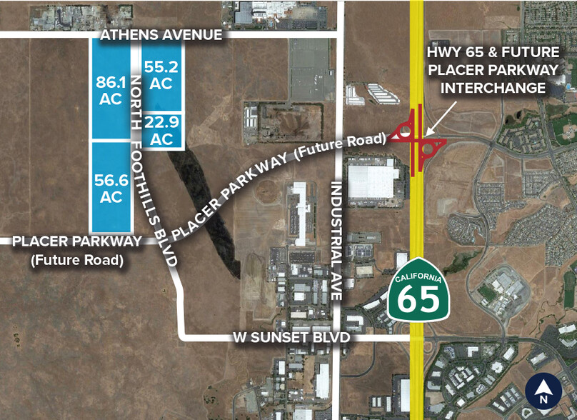 2221 Athens Ave, Lincoln, CA for sale - Plat Map - Image 1 of 1