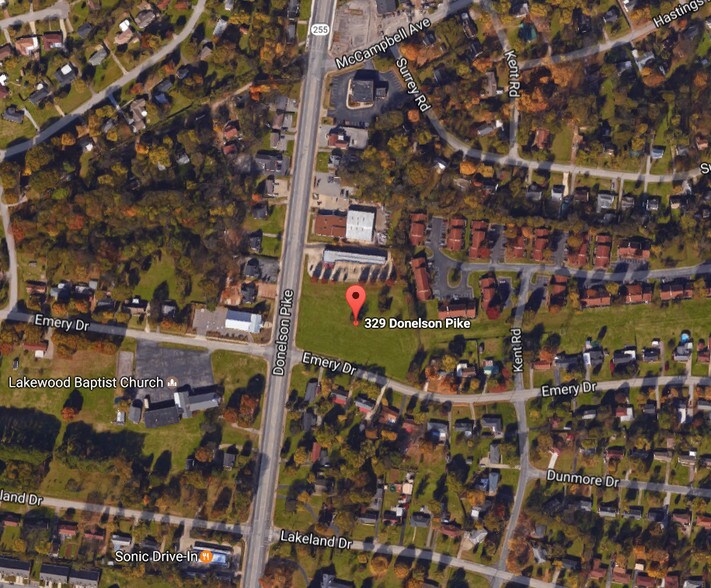 329 Donelson Pike, Nashville, TN à louer - Photo du bâtiment - Image 3 de 4