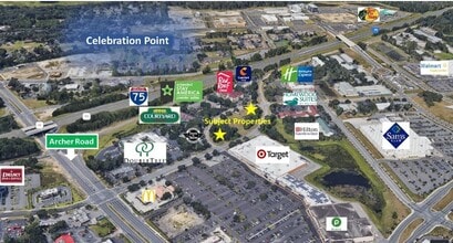 3705 SW 42nd St, Gainesville, FL - AÉRIEN Vue de la carte