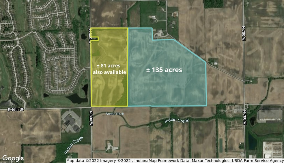 7515 W Lane Rd, McCordsville, IN for sale - Aerial - Image 2 of 2