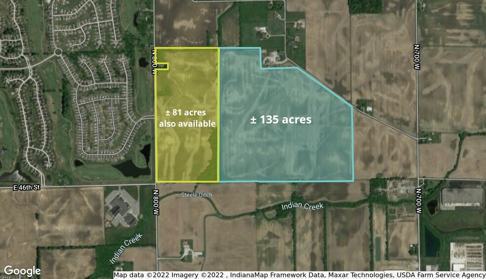 7515 W Lane Rd, McCordsville, IN à vendre - Aérien - Image 2 de 2