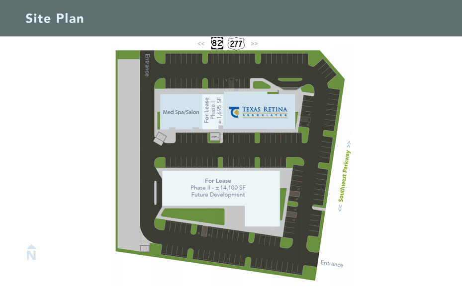 6767 Southwest Pky, Wichita Falls, TX à louer - Plan de site - Image 3 de 12