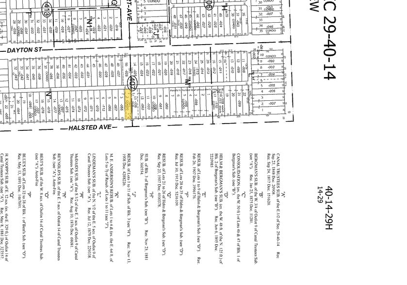 2660 N Halsted St, Chicago, IL for sale - Plat Map - Image 2 of 19