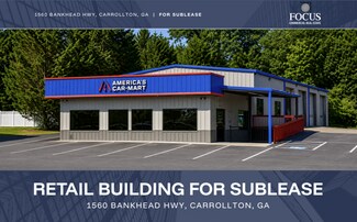 Plus de détails pour 1560 Bankhead Hwy, Carrollton, GA - Commerce de détail à louer