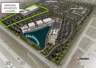 More details for SEQ of U.S. 169 and Hwy 20, Owasso, OK - Land for Lease