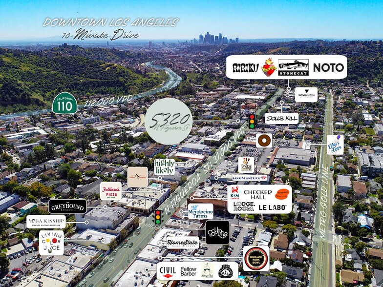 5320 N Figueroa St, Los Angeles, CA à louer - Photo du bâtiment - Image 2 de 4