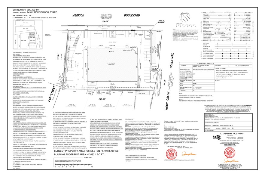 24502 Merrick Blvd, Rosedale, NY à louer - Plan de site - Image 1 de 1