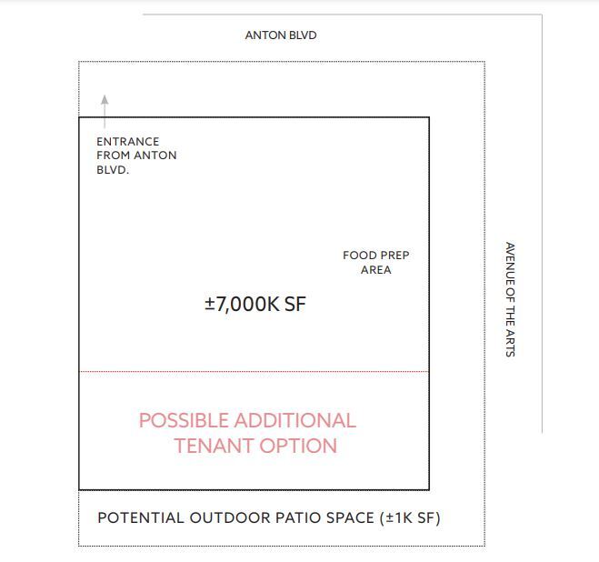 601 Anton Blvd, Costa Mesa, CA for lease Floor Plan- Image 1 of 1