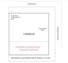 601 Anton Blvd, Costa Mesa, CA for lease Floor Plan- Image 1 of 1