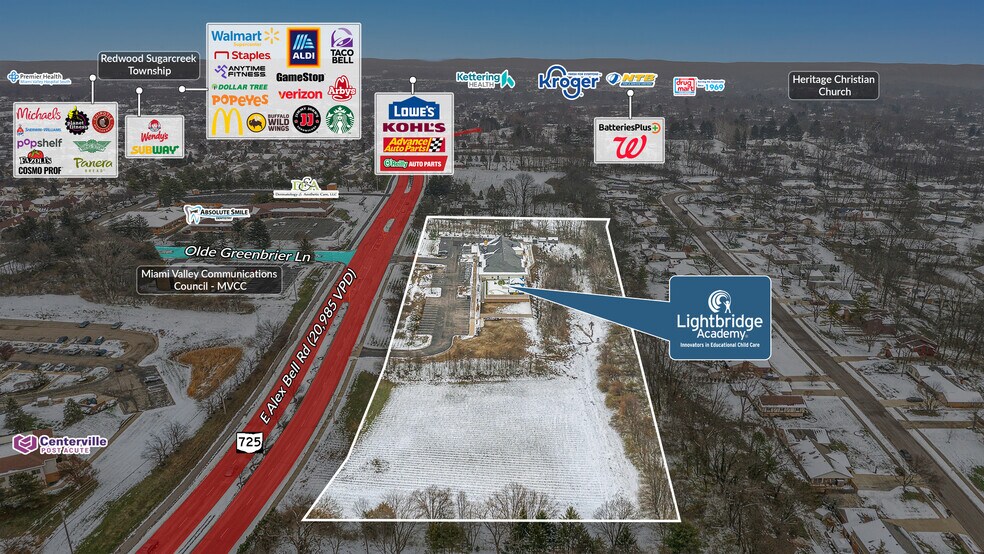 1180 E Alex Bell Rd, Centerville, OH à vendre - Photo du bâtiment - Image 3 de 5