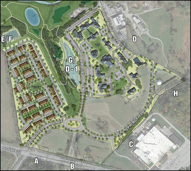 Warfield at Historic Sykesville Land portfolio of 4 properties for sale on LoopNet.ca - Site Plan - Image 1 of 1