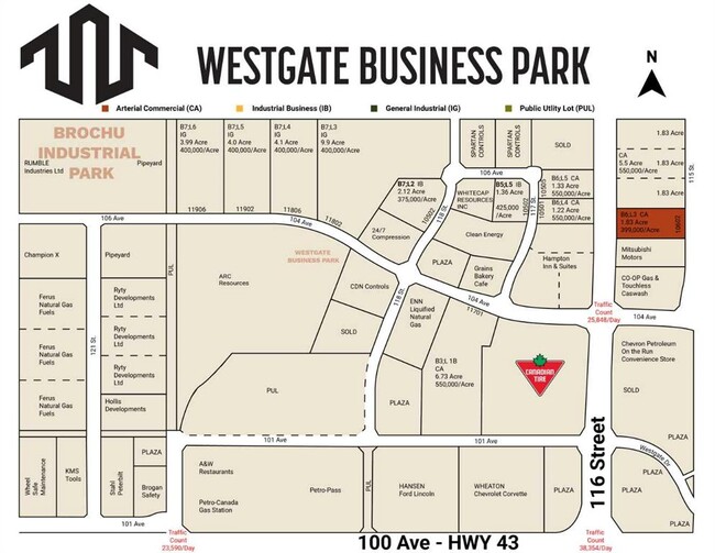 More details for 10602 115 St, Grande Prairie, AB - Land for Sale