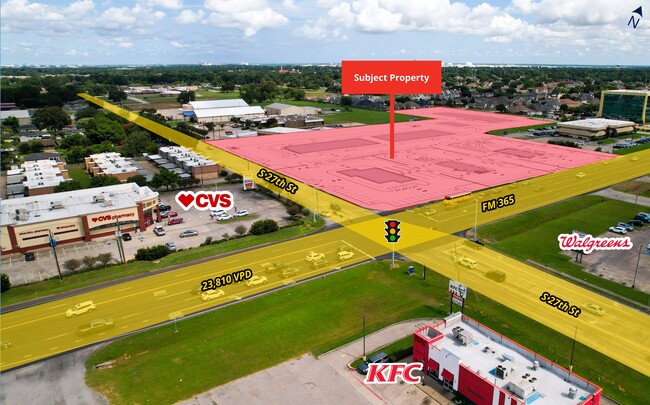 Plus de détails pour 2600 Highway 365, Nederland, TX - Vente au détail à vendre