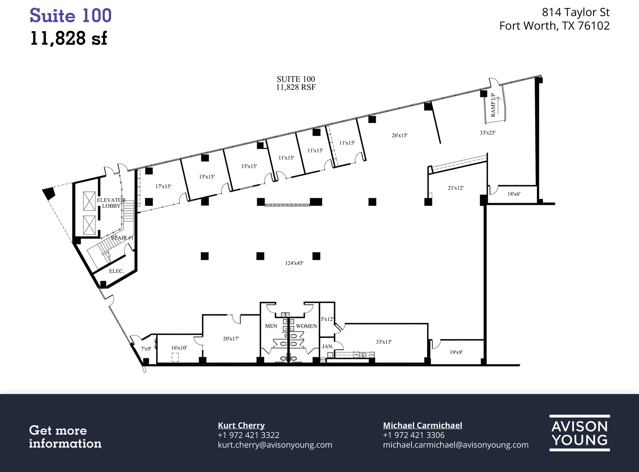 814 Taylor St, Fort Worth, TX for lease Floor Plan- Image 1 of 5