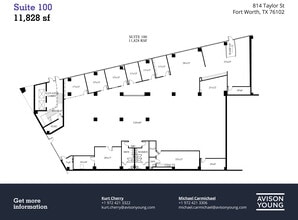 814 Taylor St, Fort Worth, TX for lease Floor Plan- Image 1 of 5