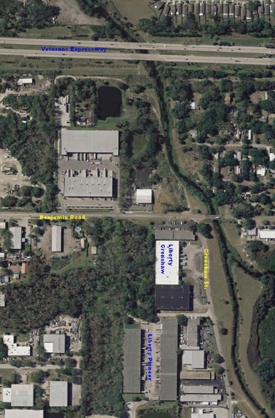 5501-5519 Pioneer Park Blvd, Tampa, FL for lease - Aerial - Image 2 of 10