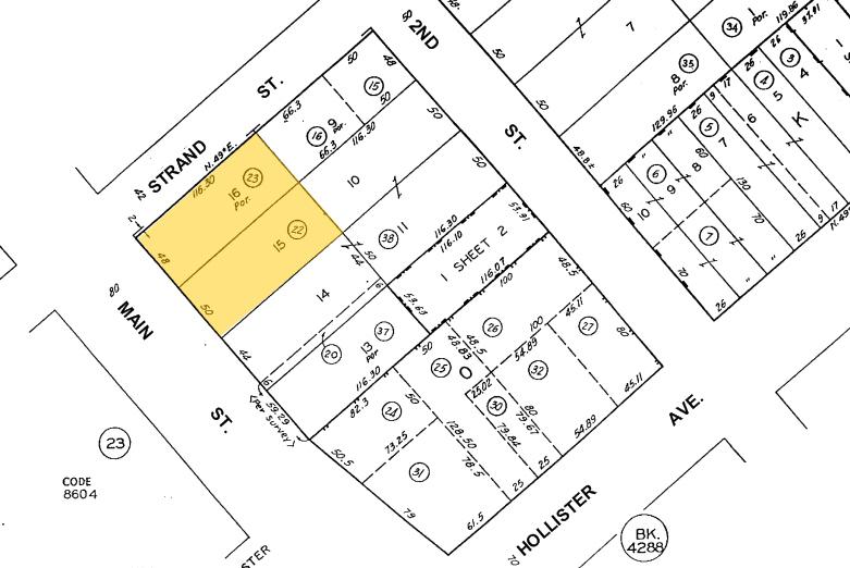 2301-2309 Main St, Santa Monica, CA à louer - Plan cadastral - Image 2 de 59