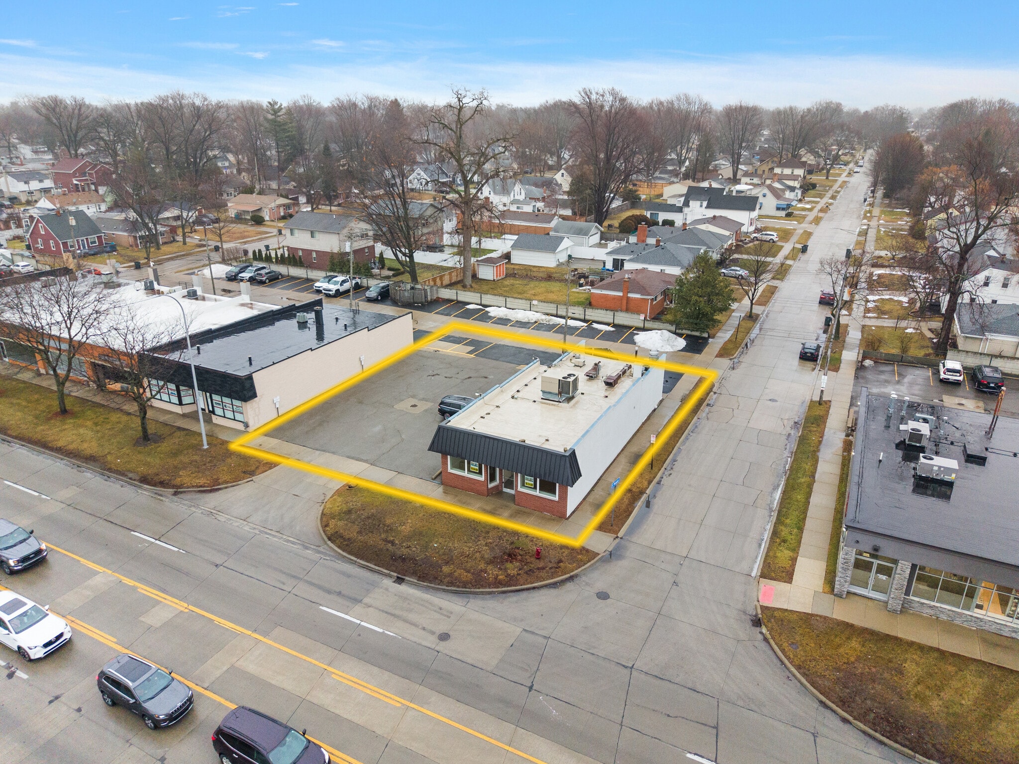 23700 Harper Ave, Saint Clair Shores, MI for lease Aerial- Image 1 of 2