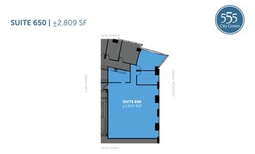 555 12th St, Oakland, CA for lease Floor Plan- Image 1 of 1