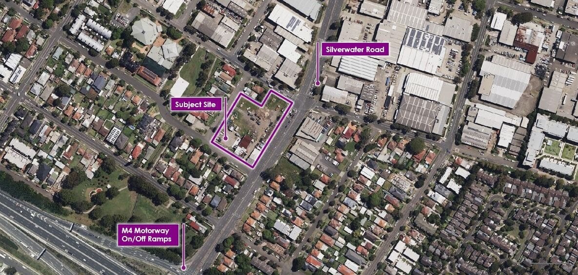 32-34 Silverwater Rd, Silverwater Parramatta for lease Aerial- Image 1 of 1