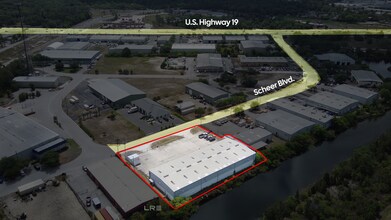 16727 Scheer Blvd, Hudson, FL - Aérien  Vue de la carte