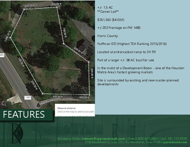 31888 FM 1485 Rd, New Caney, TX à vendre - Photo du bâtiment - Image 2 de 8