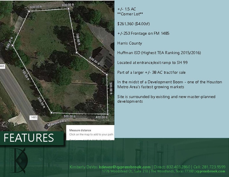 31888 FM 1485 Rd, New Caney, TX à vendre - Photo du bâtiment - Image 2 de 8