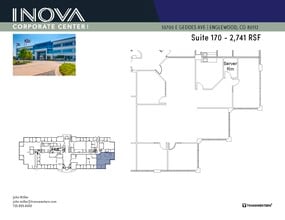 10700 E Geddes Ave, Englewood, CO for lease Floor Plan- Image 1 of 2
