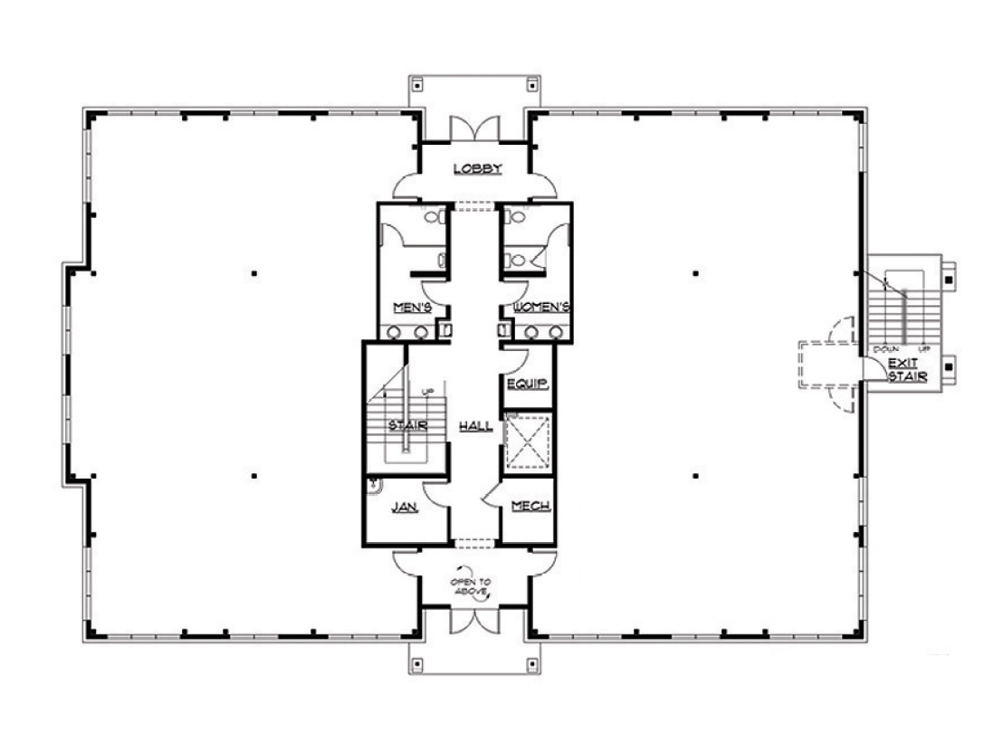 Plan d’étage type