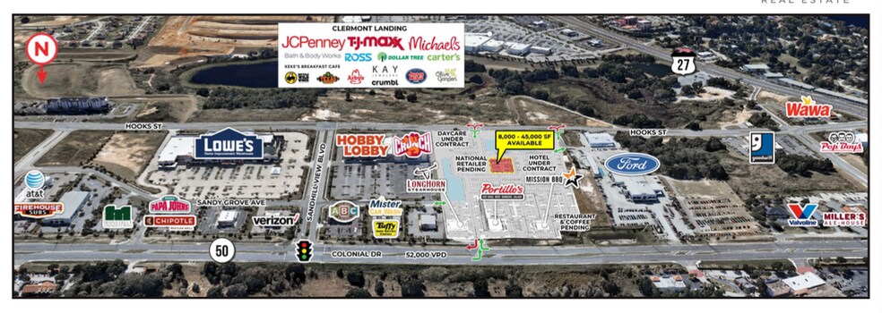 5 E SR 50 Hwy, Clermont, FL à louer - Aérien - Image 2 de 4