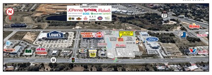 5 E SR 50 Hwy, Clermont, FL - Aerial  map view