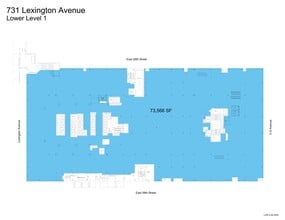 731 Lexington Ave, New York, NY for lease Site Plan- Image 1 of 2