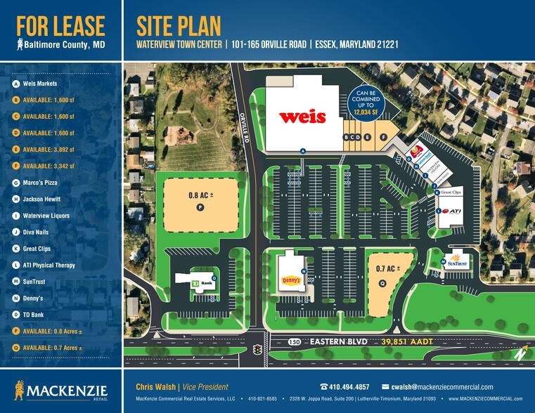 Eastern Blvd, Essex, MD for lease - Site Plan - Image 1 of 1