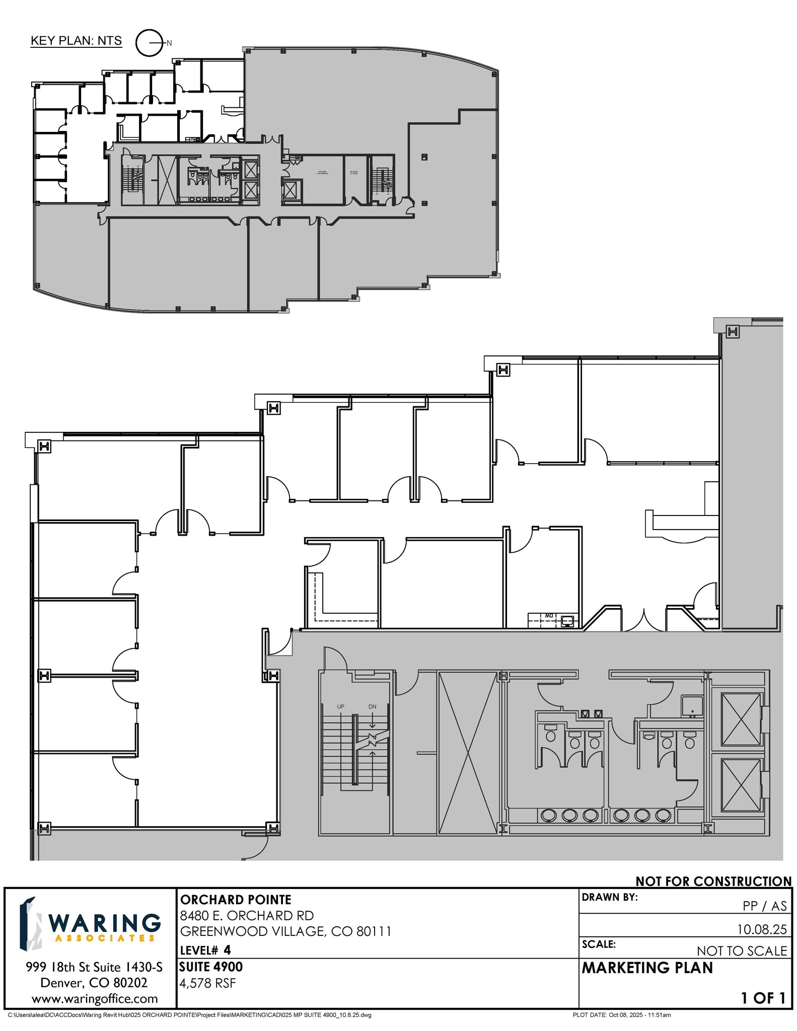 8480 E Orchard Rd, Greenwood Village, CO for lease Floor Plan- Image 1 of 1