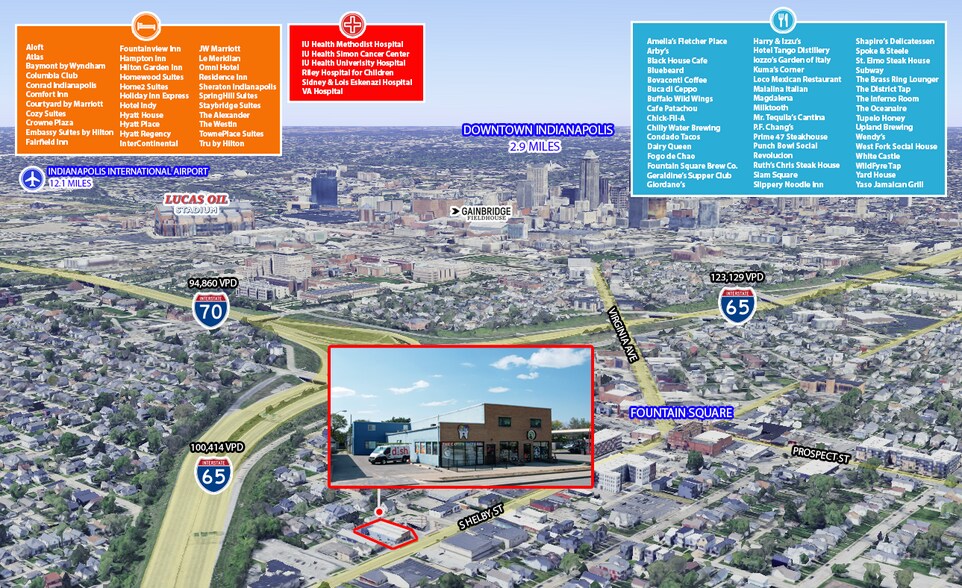 1354 S Shelby St, Indianapolis, IN à vendre - Photo du bâtiment - Image 2 de 15