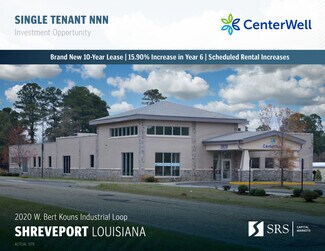 Plus de détails pour 2020 Bert Kouns Industrial Loop, Shreveport, LA - Bureau à vendre