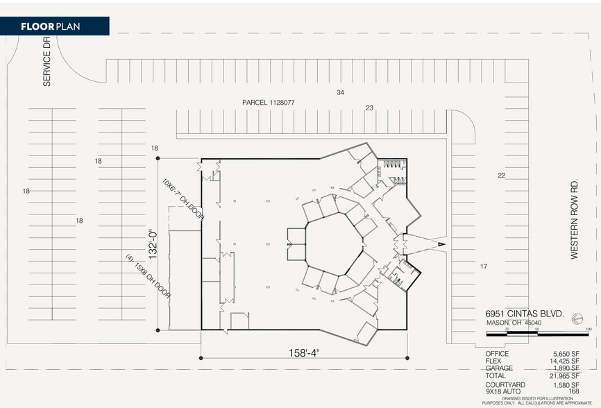 6951 Cintas Blvd, Mason, OH for sale - Floor Plan - Image 3 of 13