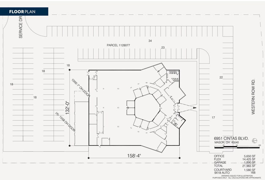 6951 Cintas Blvd, Mason, OH à vendre - Plan d’étage - Image 3 de 13