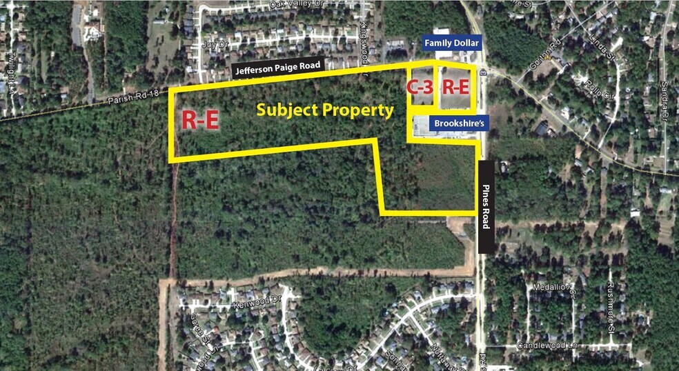 Jefferson Paige Rd, Shreveport, LA à vendre - Photo du bâtiment - Image 1 de 1