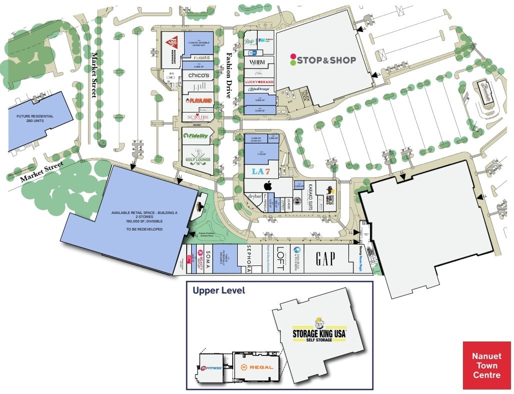 5101 Fashion Dr, Nanuet, NY à louer Plan de site- Image 1 de 1