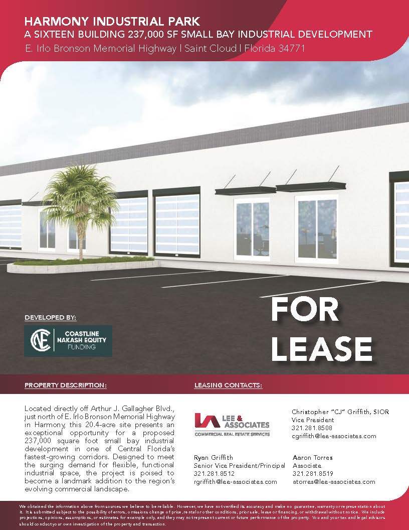 E Irlo Bronson Memorial Hwy Harmony Park, Saint Cloud, FL for lease Interior Photo- Image 1 of 6