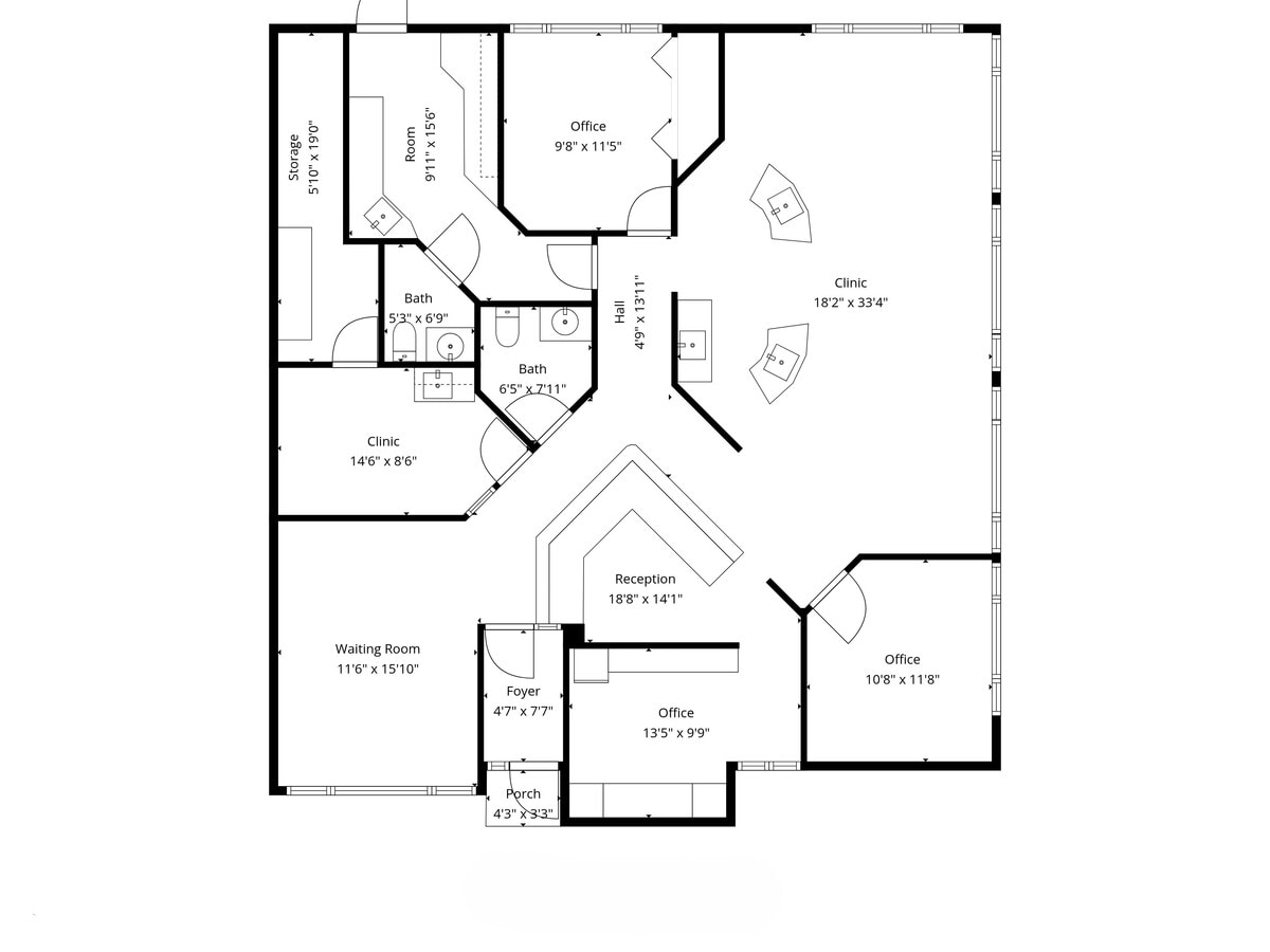 915 N Milwaukee Ave, Libertyville, IL 60048 - Unité D - - Plan d’étage - Image 1 of 11